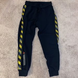 Off-White Caution Tape Sweats